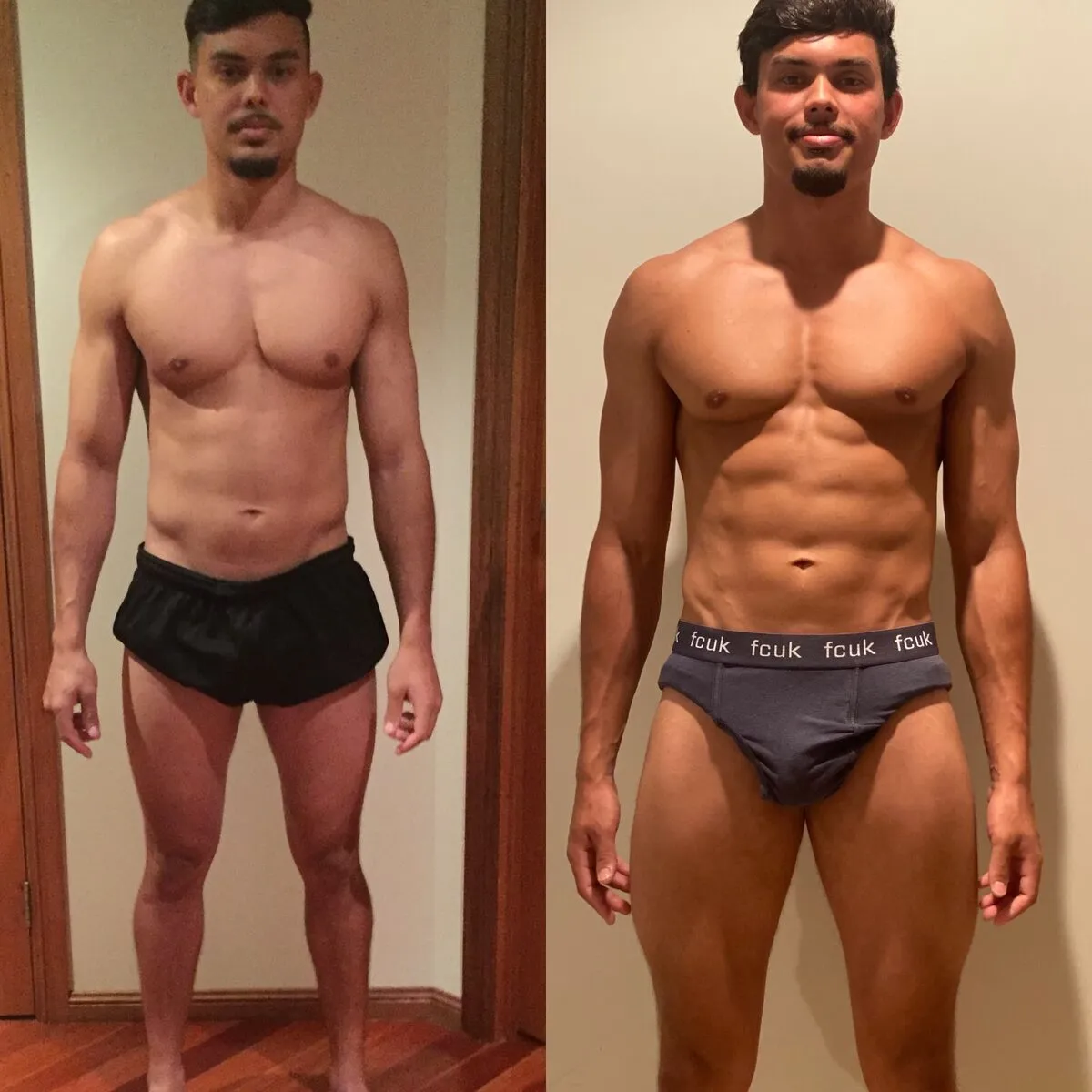 Member transformation 1 of 63, before and after